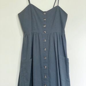 Poem and Thread MIDI Dress